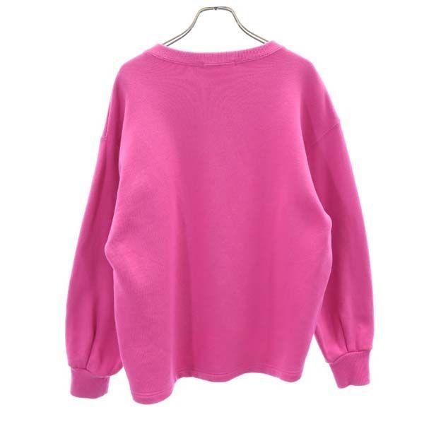 美品 スナイデル ロゴ スウェット One ピンク Snidel トレーナー レディース 古着 Qu Fre Wtr Big 2nd 通販 Yahoo ショッピング