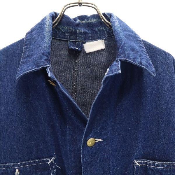 カーハート 80s カバーオール デニムジャケット Carhartt カバーオール ヴィンテージ メンズ 古着 Qu Fre Mhj Big 2nd 通販 Yahoo ショッピング