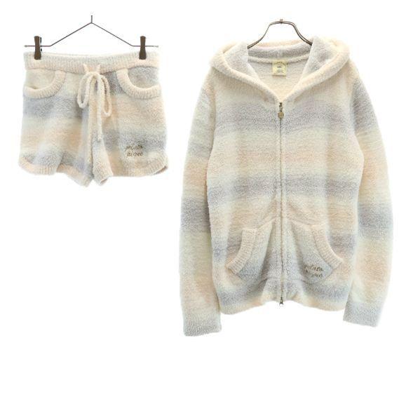 ジェラートピケ セットアップ ボーダー ルームウェア F 白系 Gelato Pique フワモコ ジェラピケ ジップパーカー レディース 古着 Qu Fre 9174 Whj Big 2nd 通販 Yahoo ショッピング