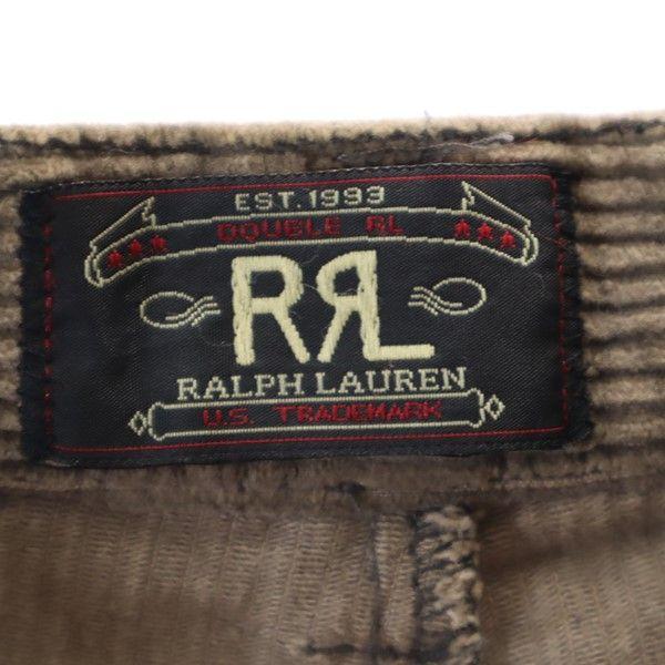 RRL 90s 赤3星 初期タグ 黒タグ ラルフローレン 太畝 コーデュロイ