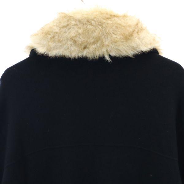 ザラ Knit ガウンコート S ブラック Zara フェイクファー ニット コクーンコート レディース 古着 02 Qu Nag 864 Wco Big 2nd 通販 Yahoo ショッピング