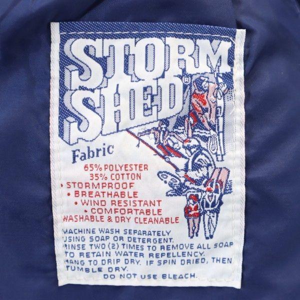 エディー・バウアー 80s USA製 アウトドア ジャケット S EDDIE BAUER STORM SHED 黒タグ前期 ヴィンテージ ワインレッド  メンズ R221007