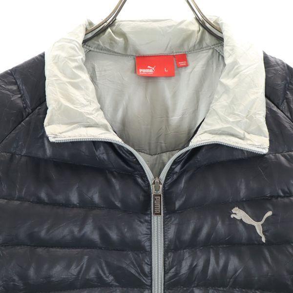 プーマ ダウンジャケット L ブラック Puma 軽量 メンズ 古着 0928 Rni Fre 1370 Mdj Big 2nd 通販 Yahoo ショッピング