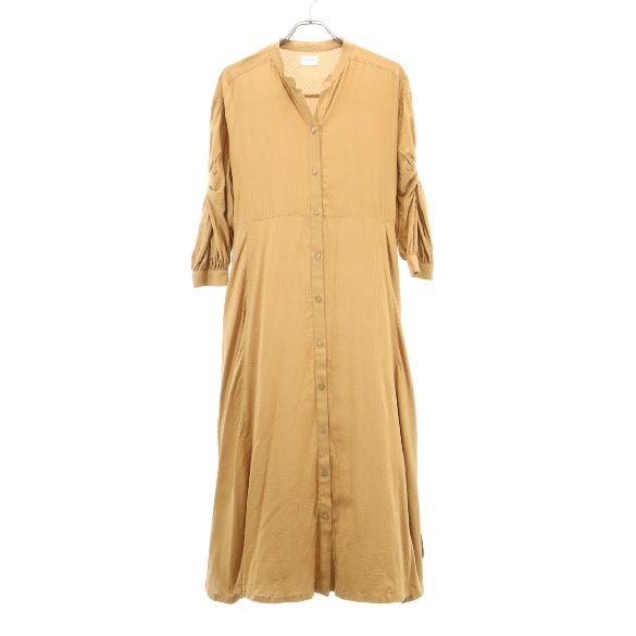 未使用 ローズバッド ストライプ柄 袖ねじり シャツ ワンピース F キャメル Rose Bud 2way ロング レディース 古着 0906 Pdown Sh Nag 994 Wht Big 2nd 通販 Yahoo ショッピング