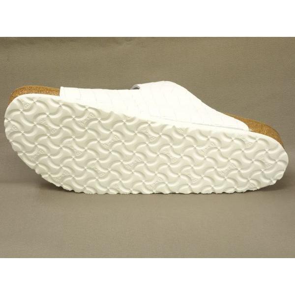 【未使用級】BIRKENSTOCK ビルケンシュトック アリゾナ型押26cm 白 ホワイト ビルケンシュトック ミュール アリゾナ」の人気商品
