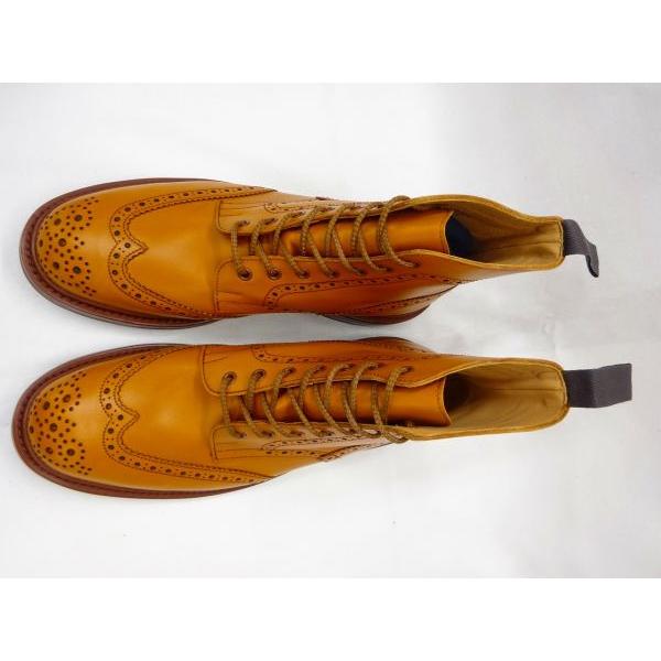 uk 12(30.5cm) トリッカーズ Tricker's 5634-24 STOW ACORN ANTIQUE ライトブラウン（ACORN ANTIQUE） トリッカーズ  big-bの画像