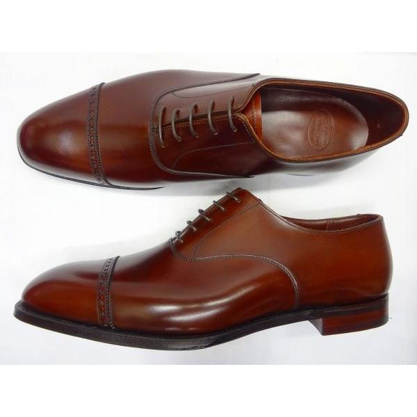 クロケット&ジョーンズ CROCKETT&JONES BELGRAVE 9E茶