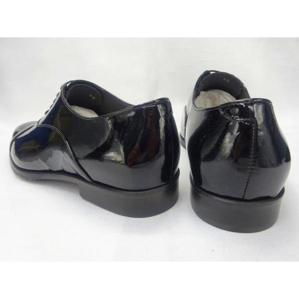 『目玉新商品』eu 47 (30.7) CAMPAGO 11103 B-E ブラックエナメル イタリアブランド  big-b 安全靴 ファスナー