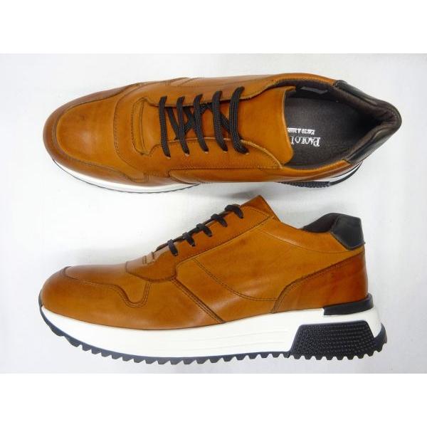 新色入荷／eu 45 (29.5) PAOLO DA PONTE ST57U BR ブラウン/ダークブラウン イタリアブランド  big-b ひも結び練習