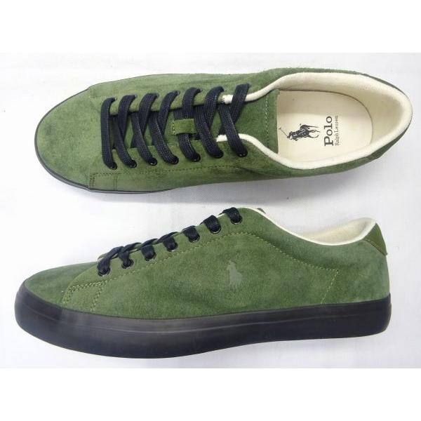 POLO RALPH LAUREN us 13 (31cm) LONGWOOD RE07 GR-S グリーン POLO RALPH LAUREN us 13 (31cm) LONGWOOD RE07 GR-S グリーン