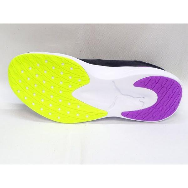 us 12 (30cm) PUMA Redeem Pro Racer 379442-15 ブラック/蛍光イエローパープル プーマ  big-bの画像