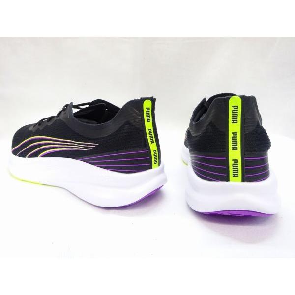 us 12 (30cm) PUMA Redeem Pro Racer 379442-15 ブラック/蛍光イエローパープル プーマ  big-bの画像