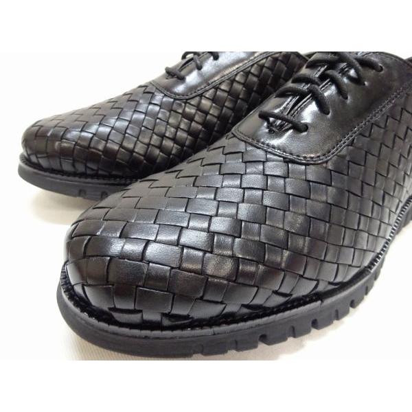 us 11 (29cm) コールハーン ZG REMASTERED WOVEN OX C41977 ブラック コールハーン  big-bの画像