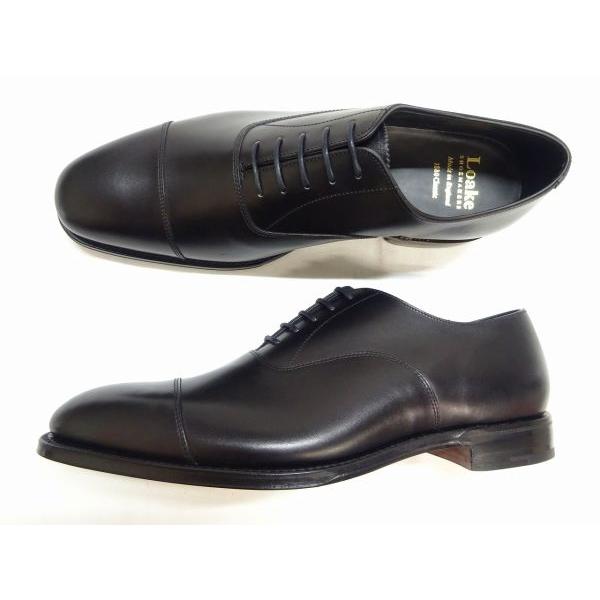 uk10.5(29cm) LOAKE ローク ALDWYCH 【Fワイズ】 BL ブラック ローク  big-bの画像