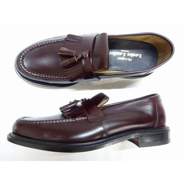 uk11 (29.5cm) LOAKE ローク BRIGHTON 【Eワイズ】 BG バーガンディー ローク  big-bの画像