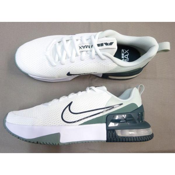 us 12 (30cm) ナイキ AIR MAX ALPHA TRAINER 6 FQ1833-108 ホワイト/モスグリーン ナイキ  big-bの画像