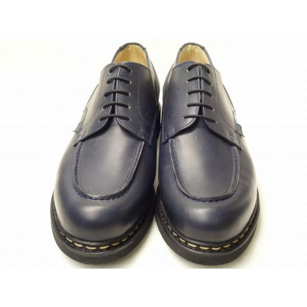 uk 12(30.5cm) PARABOOT パラブーツ CHAMBORD 7107-10 ネービー（ｎｕｉｔ） パラブーツ  big-bの画像
