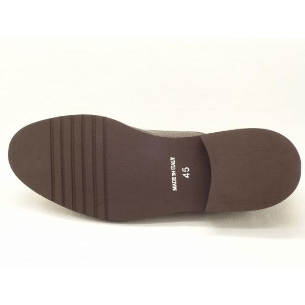 【高級感】eu 45 (29.5) MICHELE BAGGIO SK36I ダークブラウンパンチ ミケーレバッジョ  big-b 介護靴 ファスナー