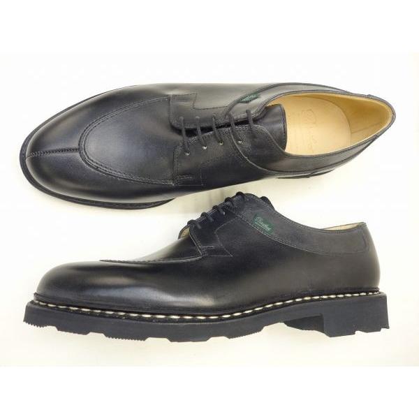uk10.5(29cm) PARABOOT パラブーツ AVIGNON GRIFF 7051-09 BL ＢＬＡＣＫ パラブーツ  big-bの画像