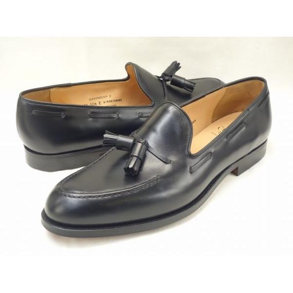 uk11 (29.5cm) クロケット＆ジョーンズ キャベンディッシュ CAVENDISH2 【E】 9376-1035-01 ＢＬＡＣＫ クロケット＆ジョーンズ  big-bの画像