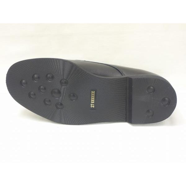 26cm(us9.5) ファイブフィールド　FIVE FIELD 6012 【6E】 BL ＢＬＡＣＫスムース ファイブフィールド  big-b | ブランド登録なし | 01