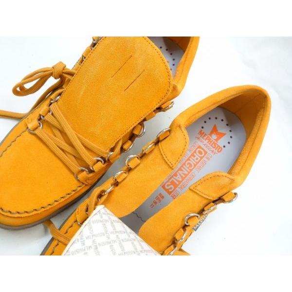 uk10.5(29cm) メフィスト MEPHISTO RAINBOW 9845R OR オレンジ