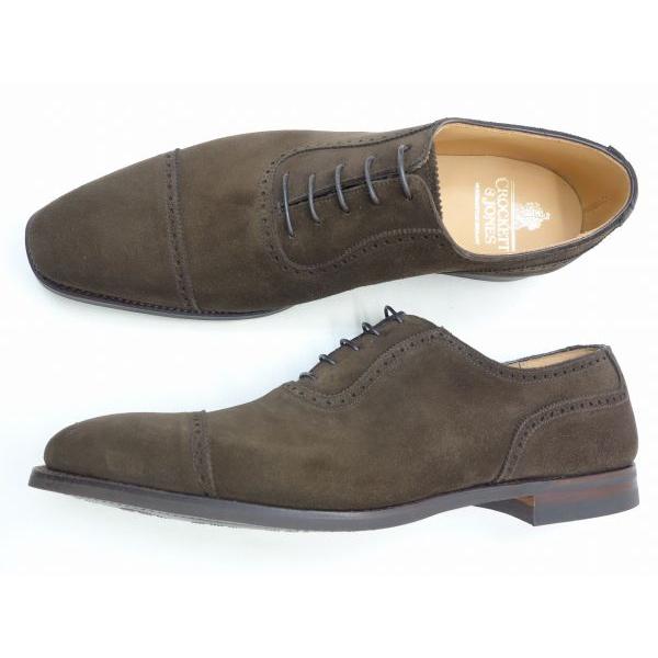 uk10.5(29cm) クロケット＆ジョーンズ WESTBOURNE ダークブラウンスエード クロケット＆ジョーンズ  big-bの画像