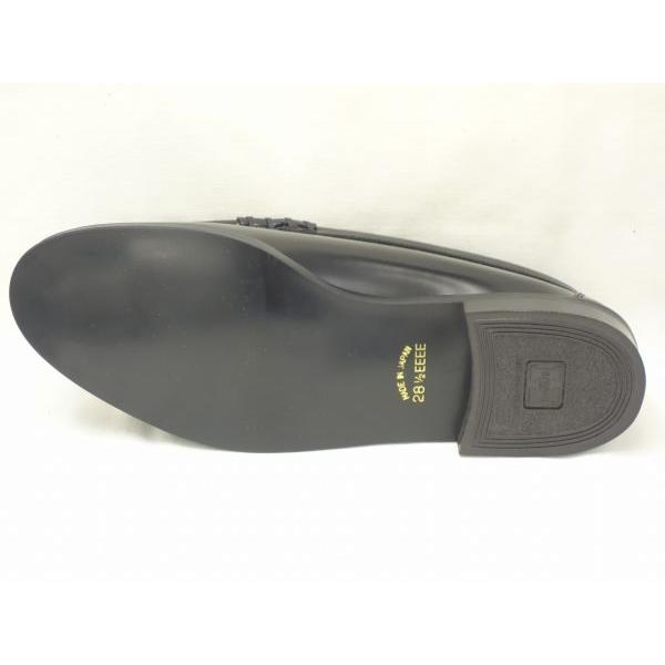 28.5cm(us12.0) HARUTA 9064 【4E】 BLACK ハルタ  big-b