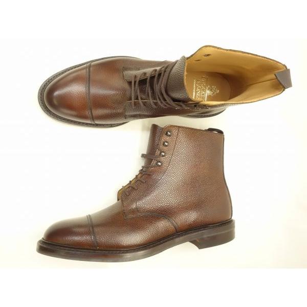uk10.5(29cm) クロケット＆ジョーンズ CONISTON 【E】 DBR ダークブラウンシュリンク クロケット＆ジョーンズ  big-bの画像
