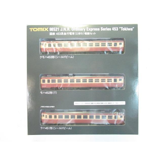 TOMIX　98521　453系急行電車　ときわ　増結3両セット :TOMIX-98521:鉄道模型ビックバン ヤフー店 - 通販 -  Yahoo!ショッピング