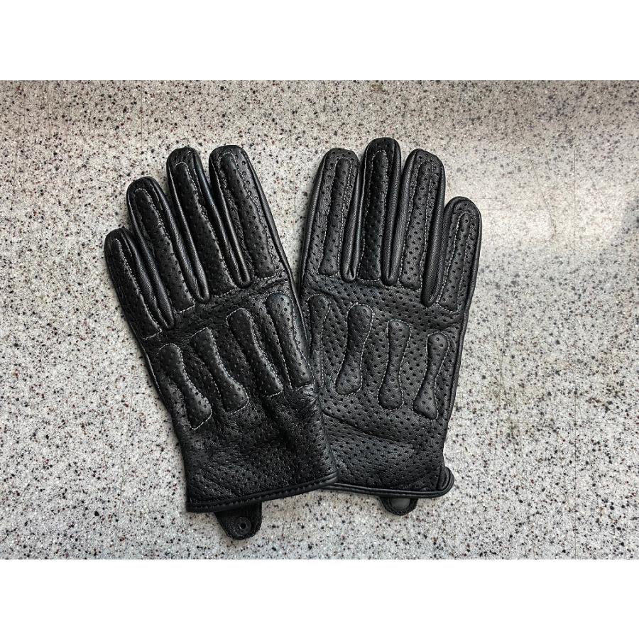 モトフィールド MFG-315 ボーンパンチングレザーグローブ