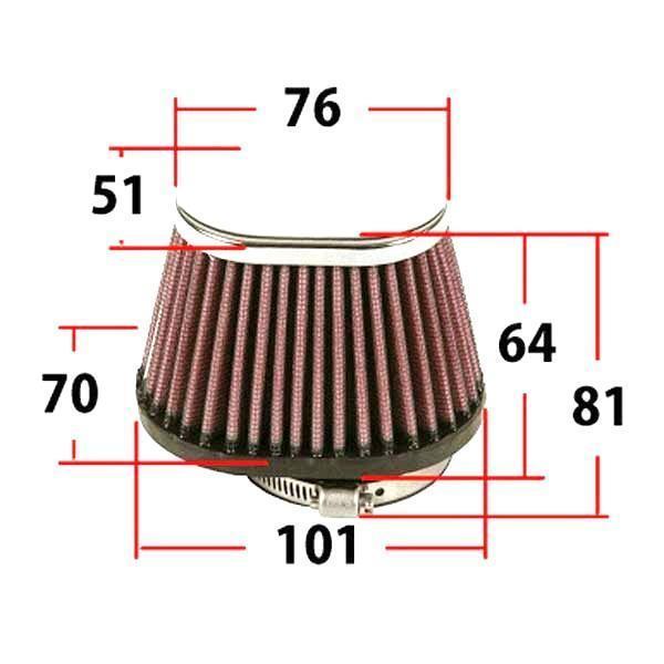 汎用パワーフィルター4個セット 51mm : BIG BEAT - 通販 - Yahoo