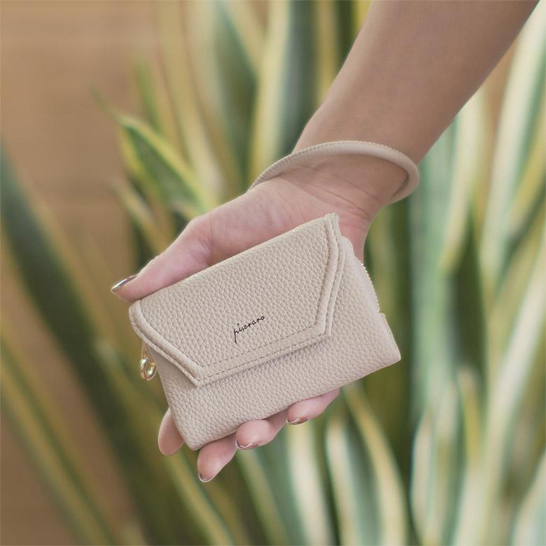 キーケース レディース ミニ財布 名入れ スマートキーケース 大人 女性