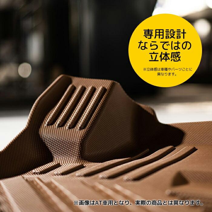 MT専用・キャメル］ジムニー3DフロアマットJB64/JB74｜新型ジムニー3D