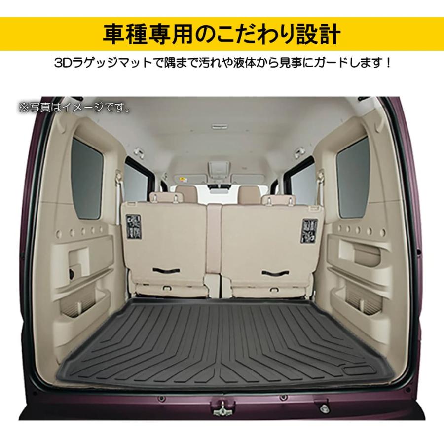 エブリイワゴン エブリィ3DラゲッジマットSUZUKIスズキエブリィTPE材質