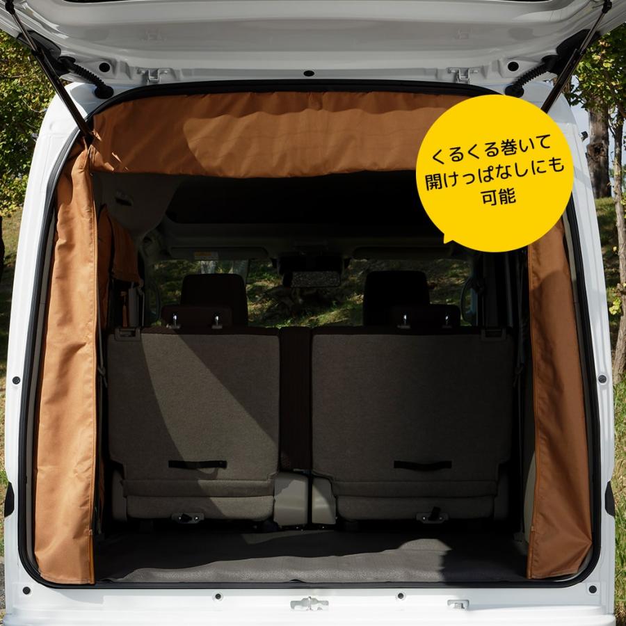 キャメルカラー・エブリイワゴン ハイルーフ専用 サイド＋リア