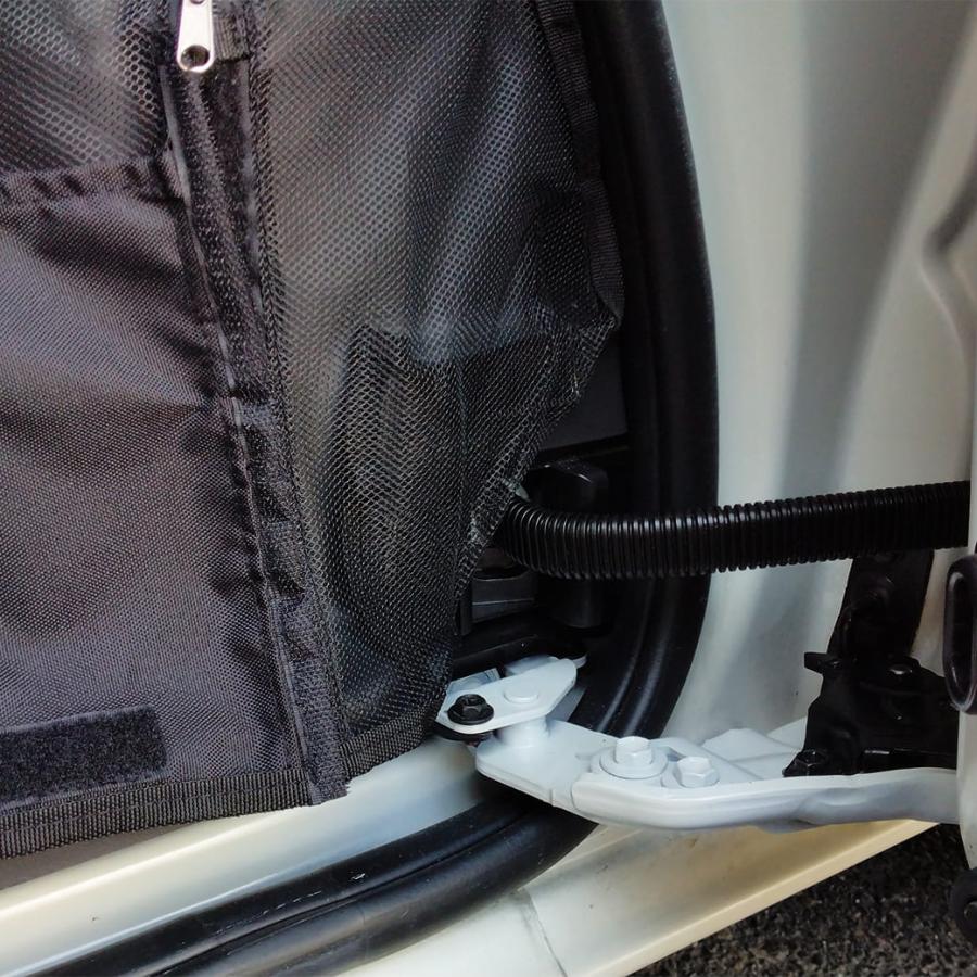 ハイエース200系 防虫ネット 左側 Yタイプ ハイエース200系 防虫ネット 左側 Yタイプ ハイエース200系 防虫ネット