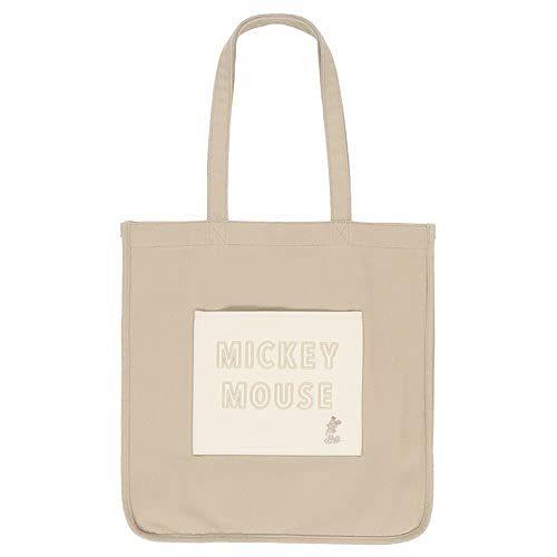 値引 ミッキーマウス トートバッグ ベージュ 東京ディズニーリゾート限定 ウインターアイテム 21 ディズニー グッズ お土産 売れ筋 Turningheadskennel Com