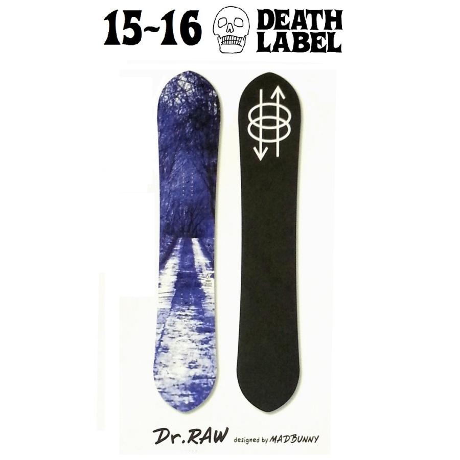 ★15-16モデル★ DEATH LABEL (デスレーベル) Dr.RAW /ドクターロー /スノーボード/板/2015-2016｜big-joy