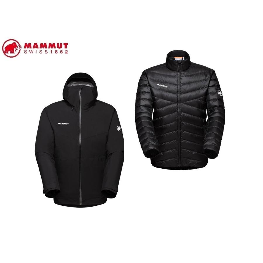 ８本セット MAMMUT (マムート) 1010-29151 (メンズ) Convey 3 in 1 HS