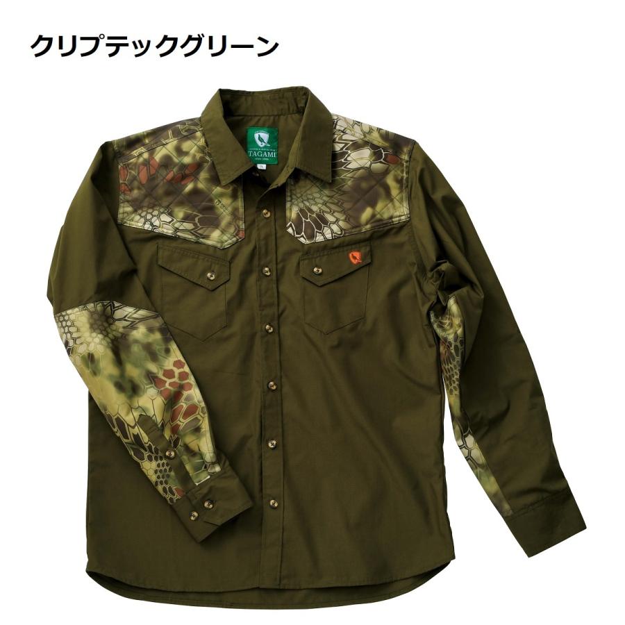 限定特価 TAGAMI (タガミ) THS04 2トーンハンティングシャツ