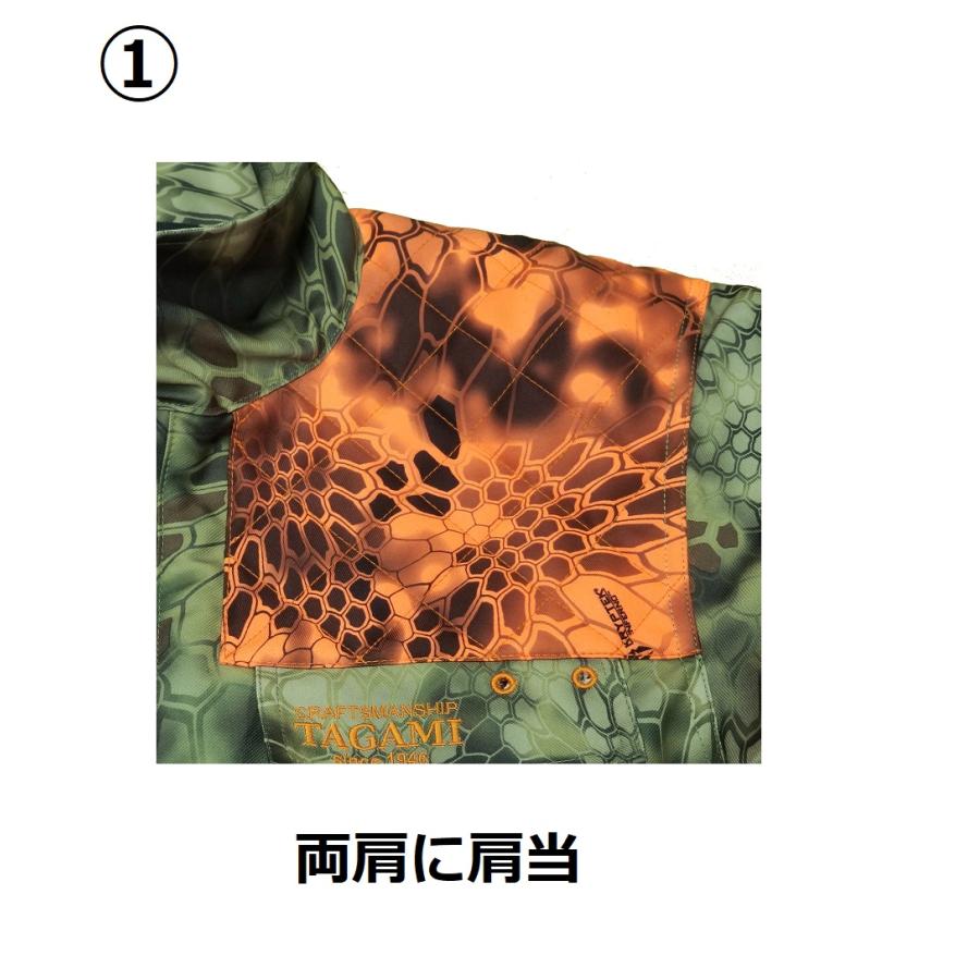 TAGAMI (タガミ) 2トーンハンティングジャケット/クリプティック迷彩