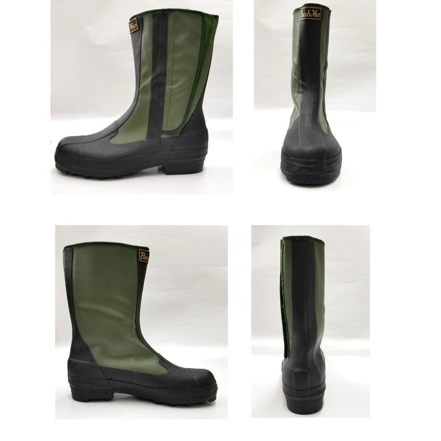 限定特価 BushMan (ブッシュマン) スパイクたび中丸 ワンタッチ