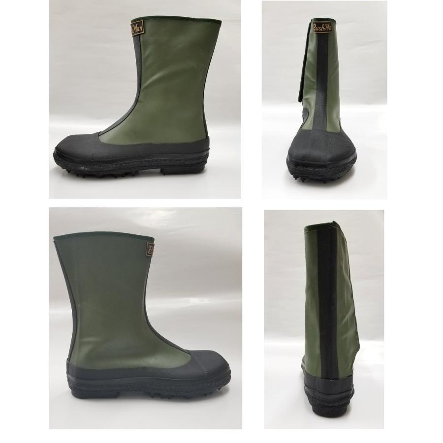 限定特価 BushMan (ブッシュマン) スパイクたび中割れ ハゼ付き