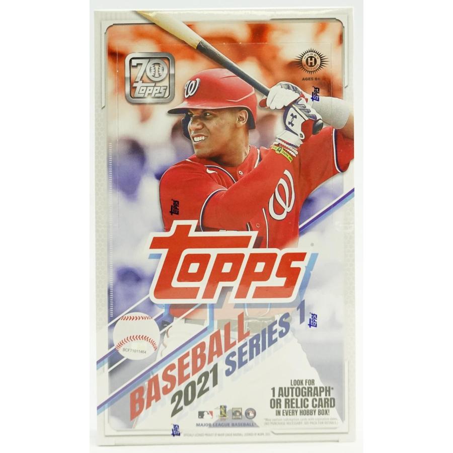 MLB 2021 Topps Series 1 Baseball Hobby Box トップス シリーズ1 ベースボール ホビーボックス