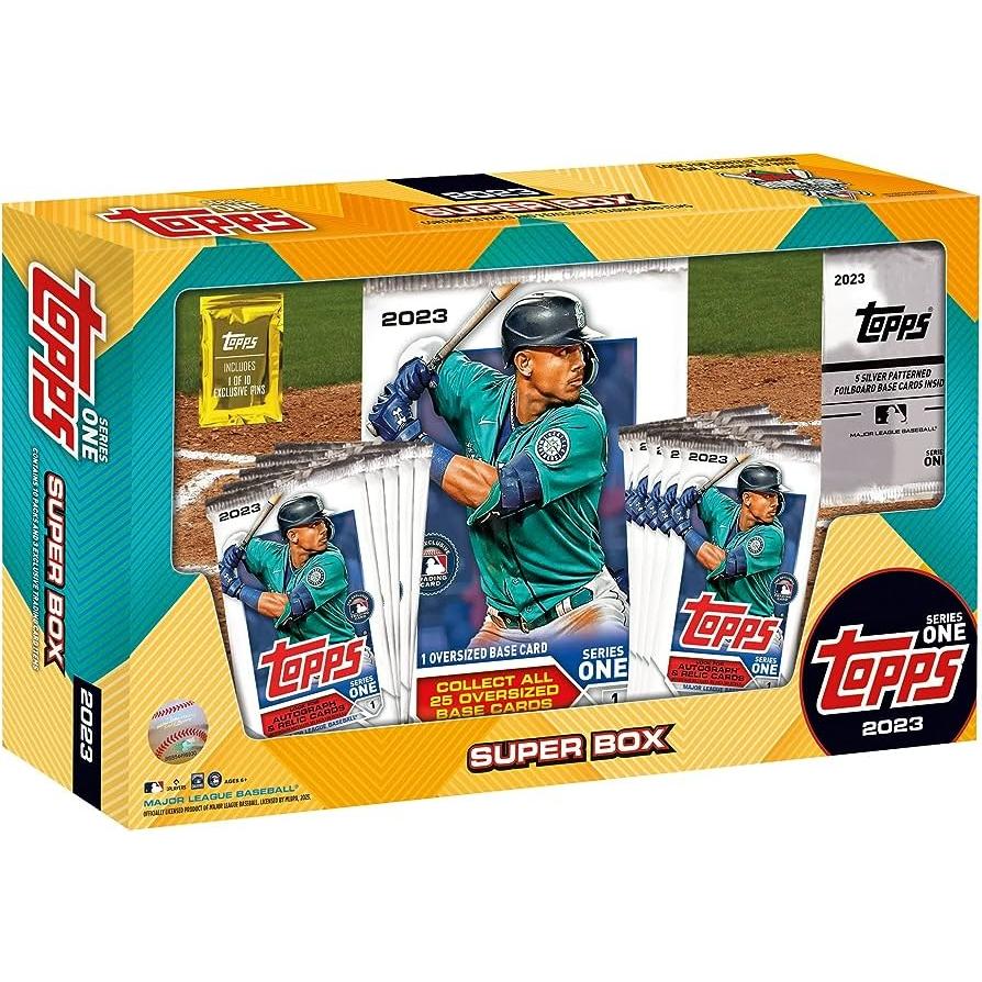 MLB 2023 Topps Series 1 Baseball Card Super Box トップス シリーズ1 ベースボール