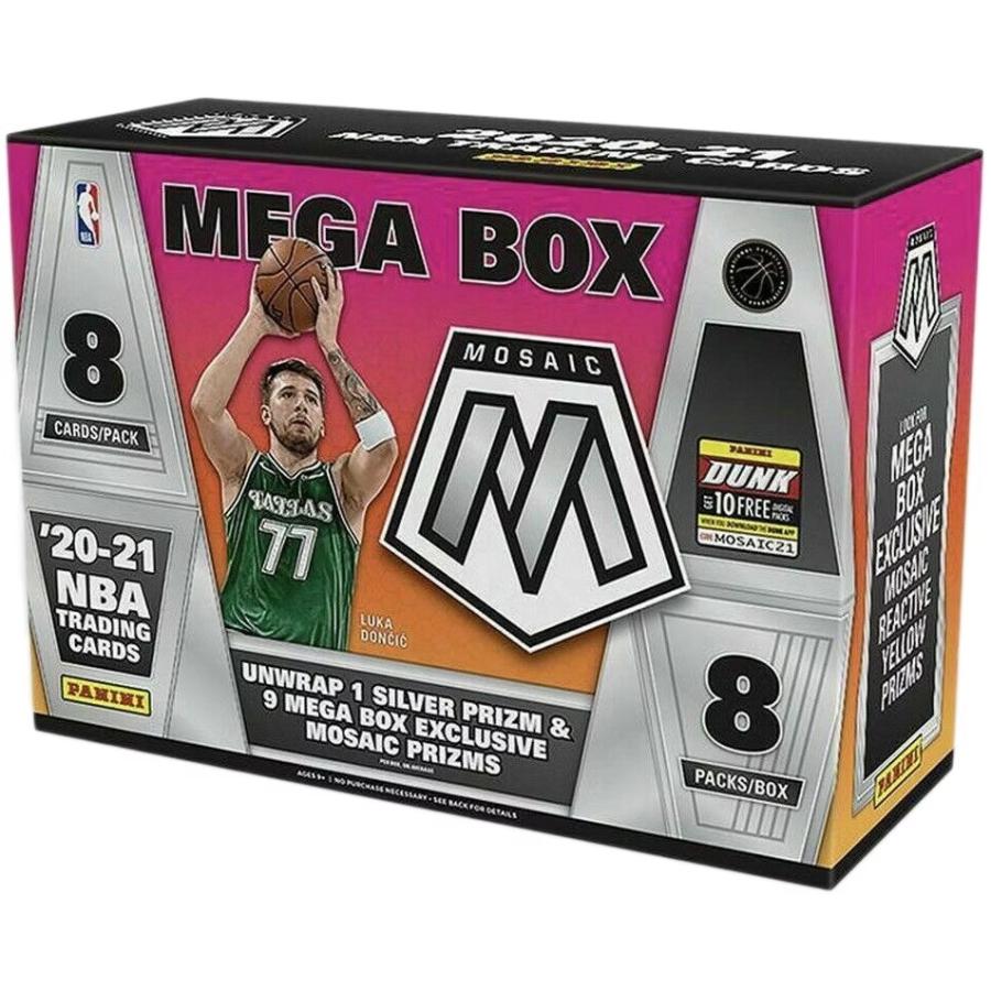 NBA 202021 Panini Mosaic Basketball Target Mega Box (Reactive Yellow