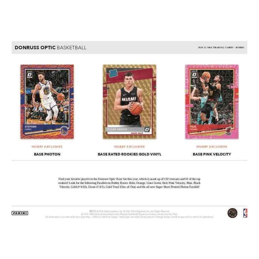 NBA 2020-21 Panini Donruss Optic Basketball Card Blaster Box パニーニ ドンラス
