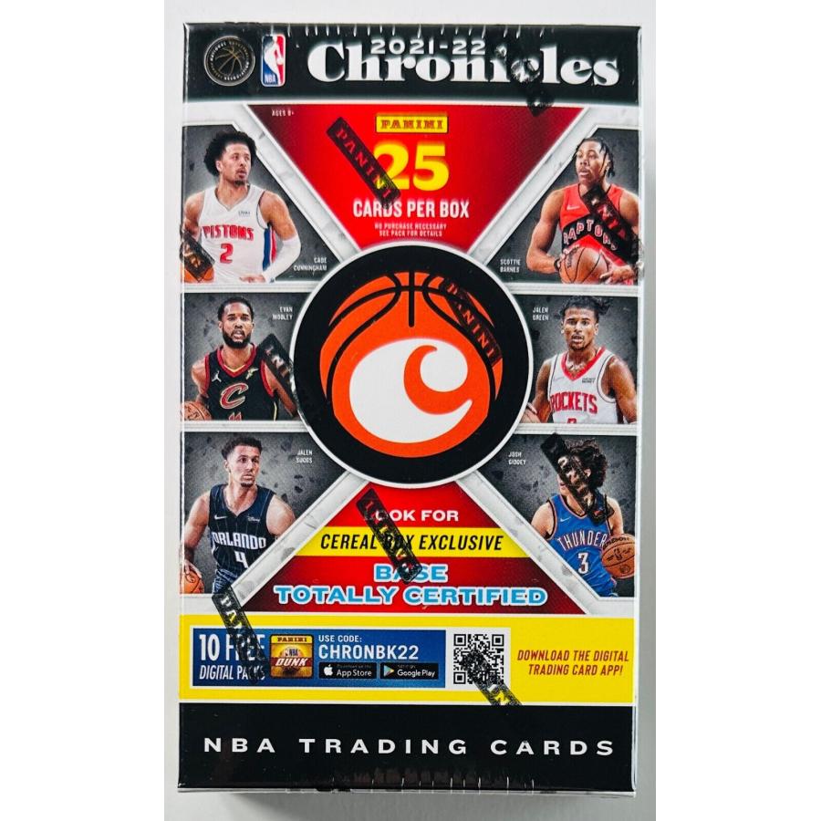 NBA 202122 Panini Chronicles Basketball Card Cereal Box パニーニ クロニクルズ