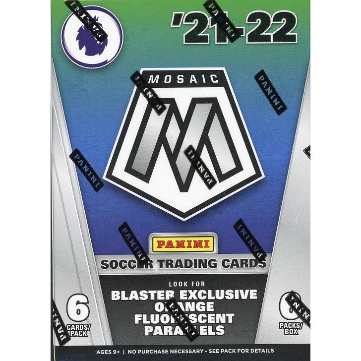 2021 ‐ 2022 Panini Mosaic Premier League Soccer Card Blaster Box パニーニ